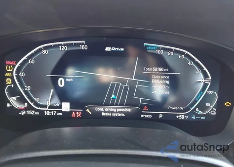 2022 BMW 530E из США, поврежденный, VIN WBA13AG04NCK75459